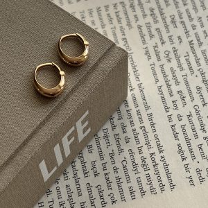 گوشواره-آینه-ای-طلا